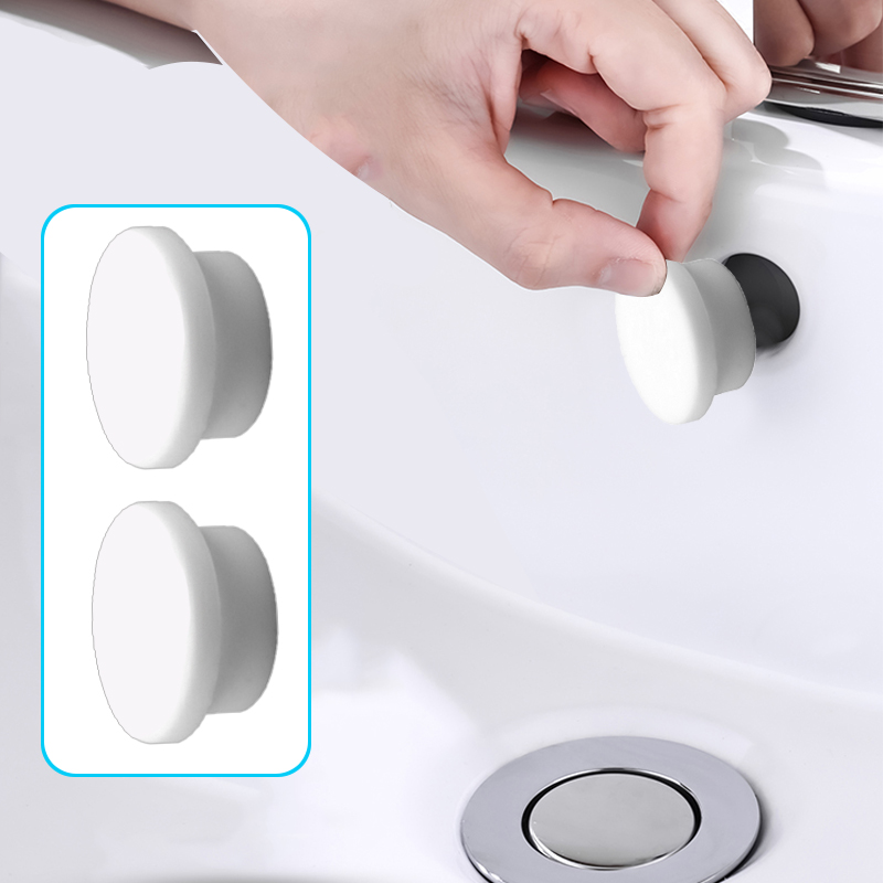 Commercial Kitchen Setup - 2/4/8PC Bathroom Rubber Wash Basin Overflow