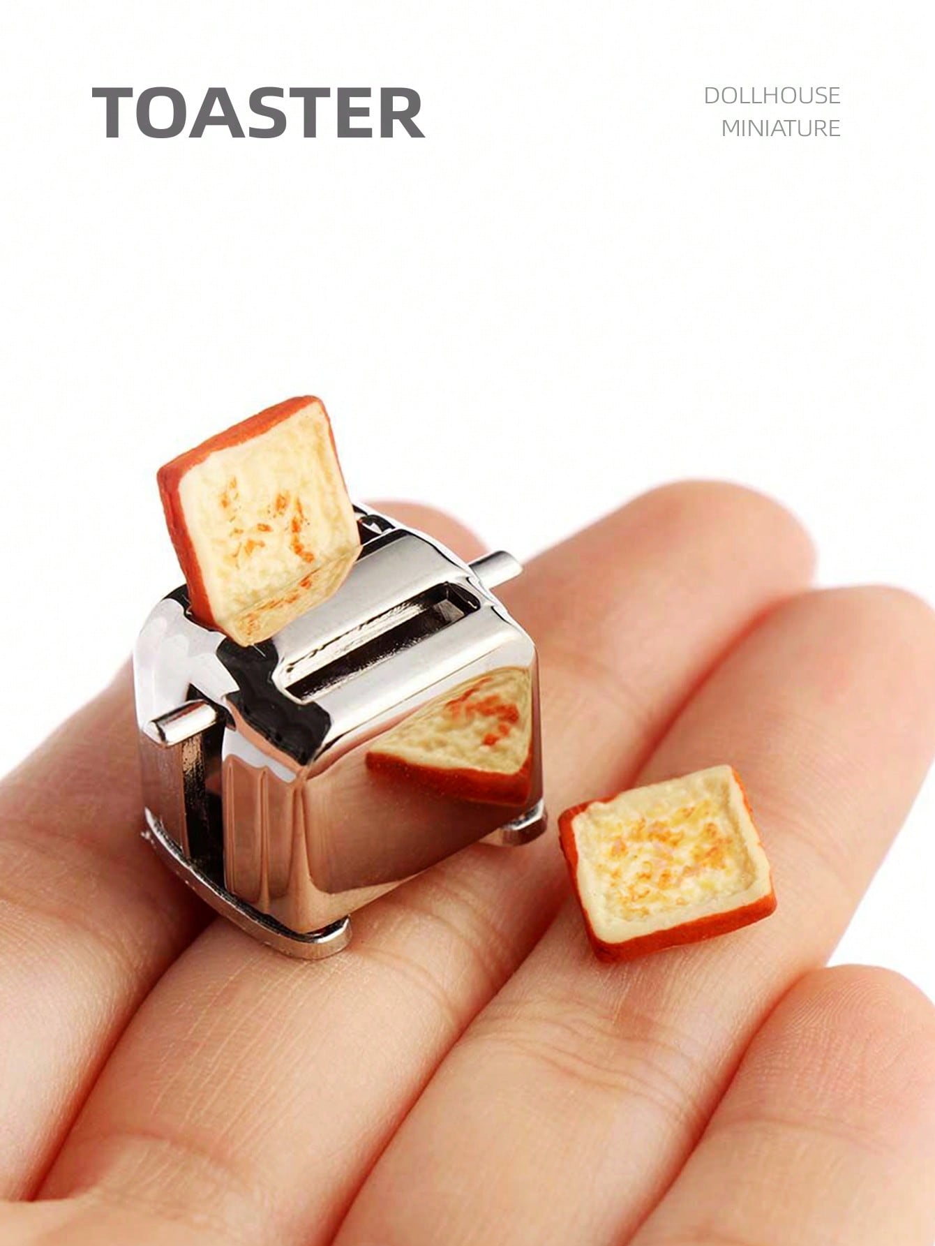 1:12 Dollhouse Miniature Toast - огляд і ціна Commercial Kitchen Setup