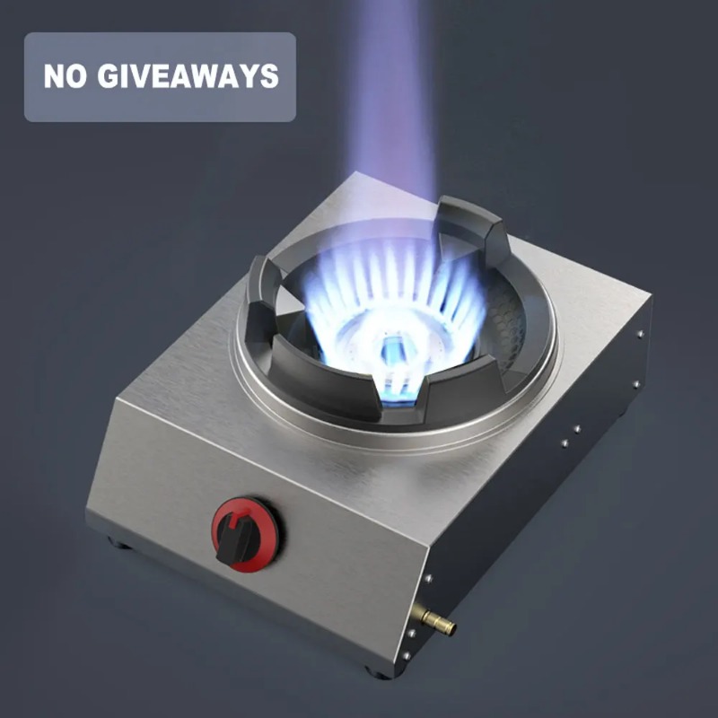 Kitchen Gas Hob Cooktop Single - огляд і ціна Commercial Kitchen Gas Stove