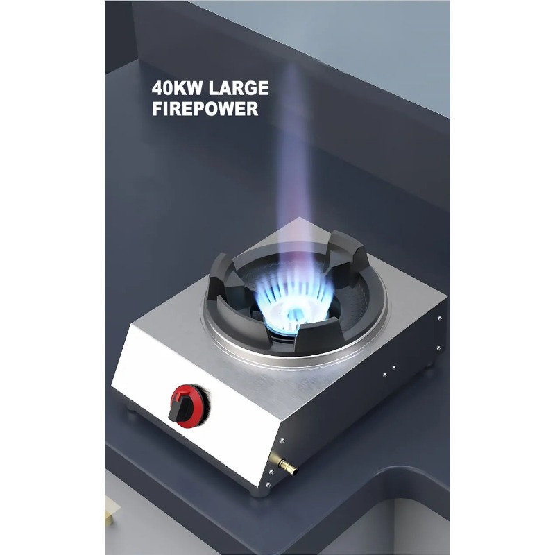 Kitchen Gas Hob Cooktop Single - огляд і ціна Commercial Kitchen Gas Stove
