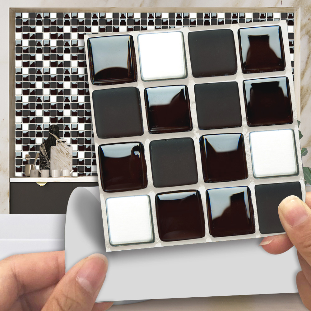 Black & White Marble Mosaic Ti - огляд і ціна Commercial Kitchen Tiles