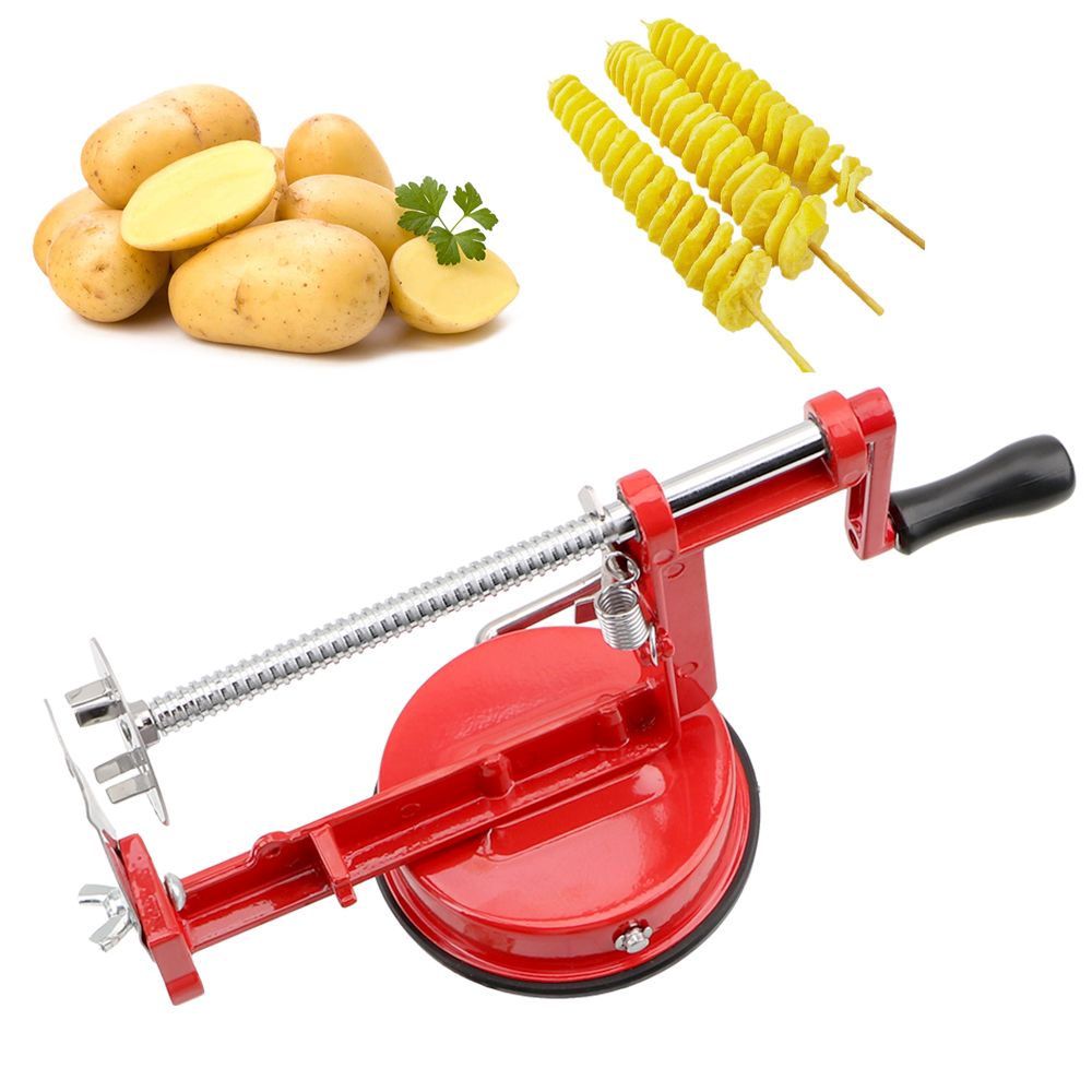Manual Spiral French Fry Cutte - огляд і ціна Commercial Potato Peeler