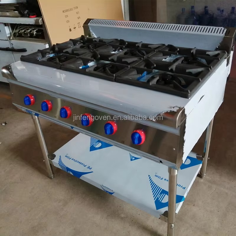 Commercial Kitchen Equipment P - огляд і ціна Commercial Kitchen Gas Stove