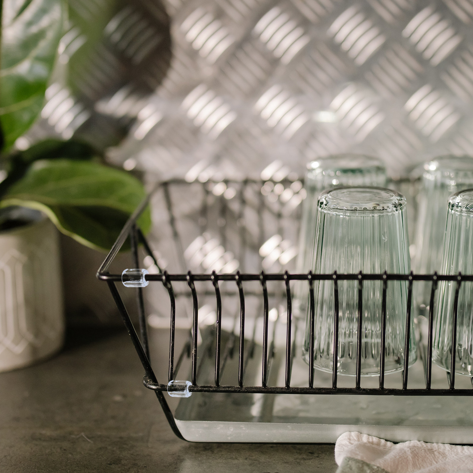 80Pcs Kitchen Sink Grid Feet P - огляд і ціна Commercial Kitchen Setup