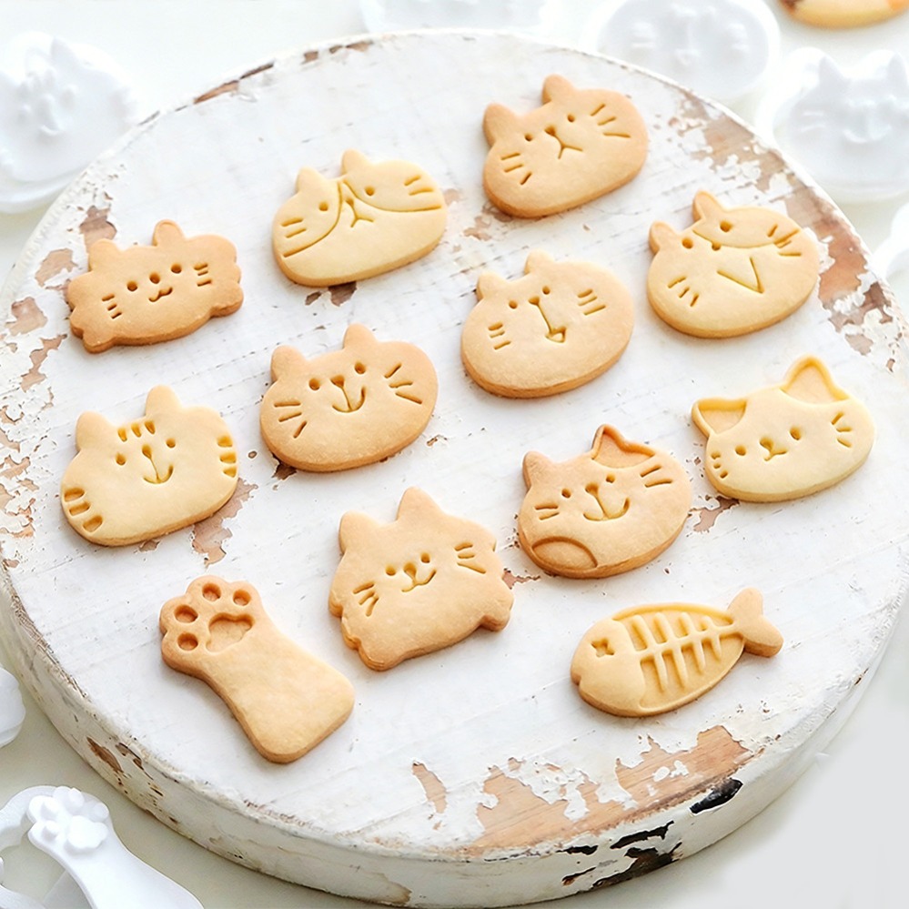 Cute Kitten DIY Stamp Cookie C - огляд і ціна Commercial Kitchen Setup
