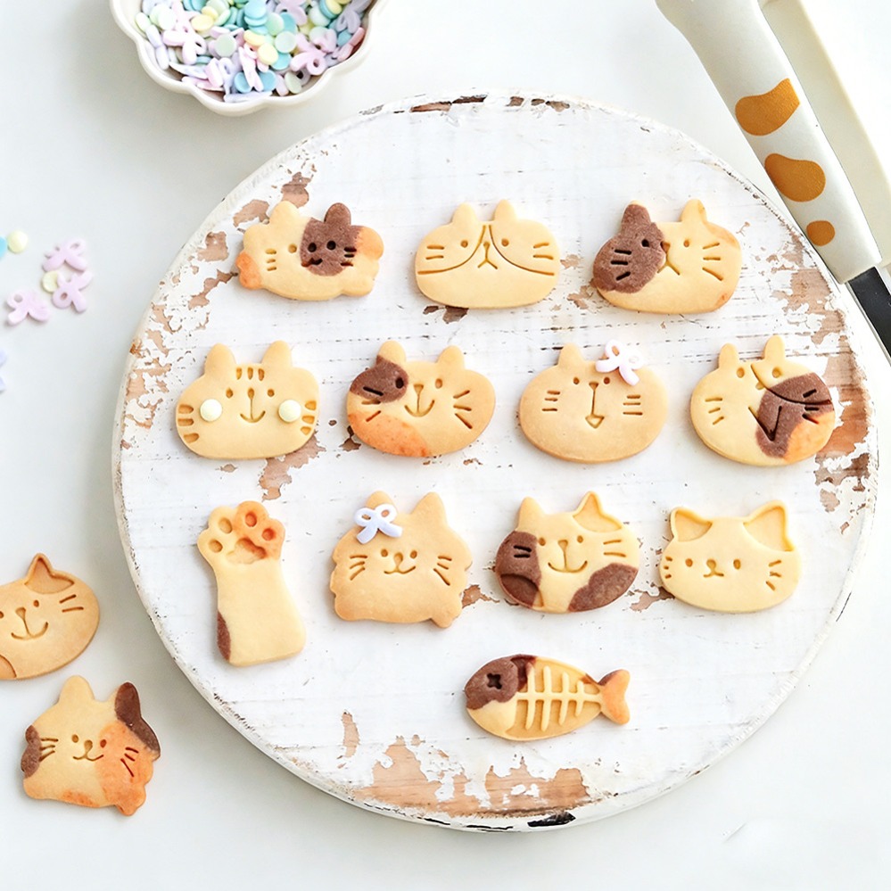 Cute Kitten DIY Stamp Cookie C - огляд і ціна Commercial Kitchen Setup