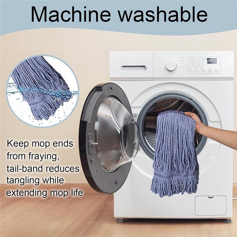 Washable String Mop Heads 4 Pa - огляд і ціна Commercial Kitchen At Home