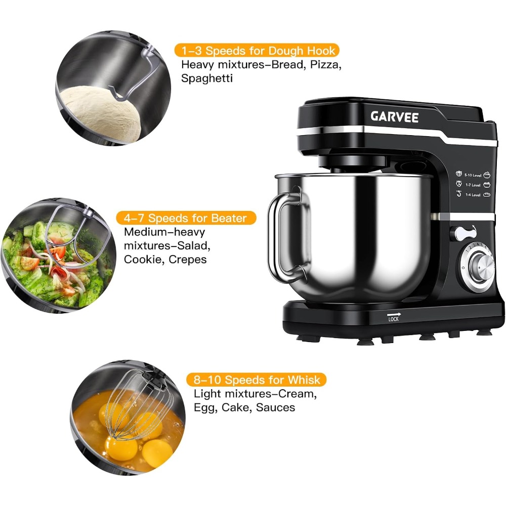 Garvee 110-120V, 60hz 6.7L Sta - огляд і ціна Commercial Kitchen Supplier